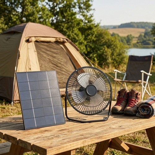 Ventilateur solaire pouces - solaire, 8
