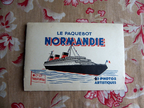 Paquebot normandie pochette - -,