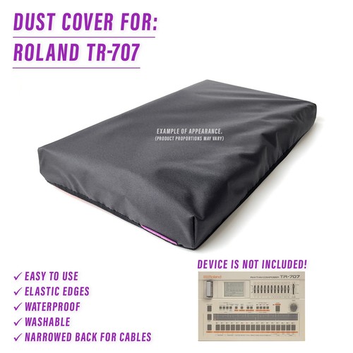 Dust cover pour roland 707 - pour, tr-707