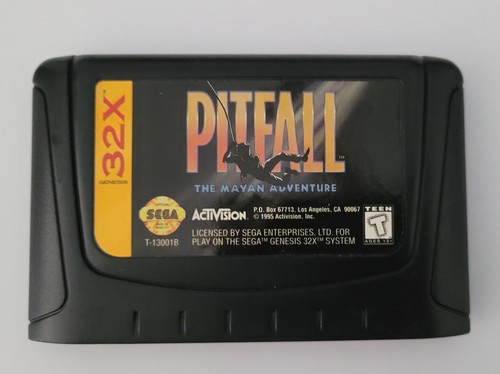 Jeu sega genesis 32x - genesis, pitfall