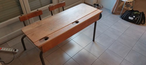 Bureau écolier double - d'écolier,