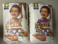 2 x Vintage Diapers Nappies Couche Windeln Libero Touch 7 2020 SEALED