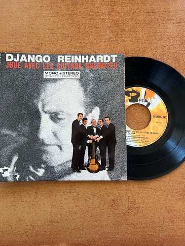 Disque vinyle django - disque, reinhardt