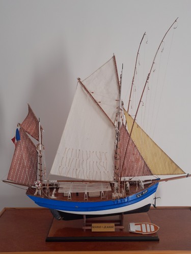 Maquette bateau bois - maquette, en