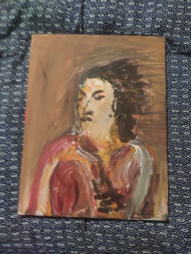 Ancien tableau huile sur - ancien,