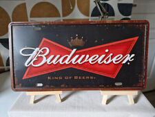 Plaque métal vintage bière