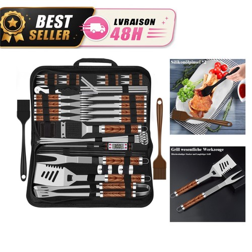Grilliance kit barbecue 38pcs - barbecue,