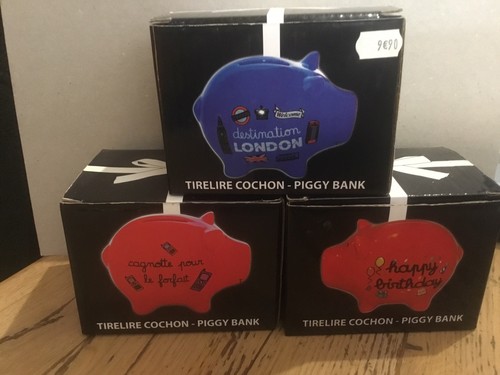 Tirelire cochon absolument - 3,