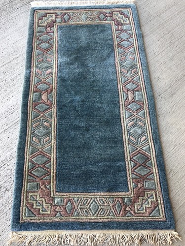 Tapis 140x75cm moderne népal - tapis,