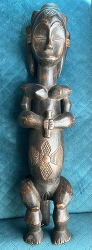 Statue figurine bois - figurine, en