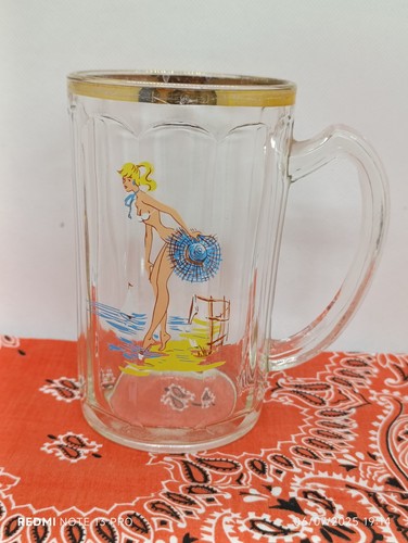 Ancien verre bière - verre, chope