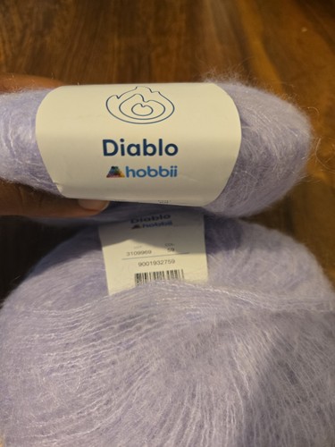 Hobbii diablo yarn - diablo, light