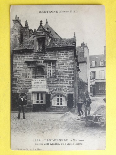 Old postcard brittany - postcard,
