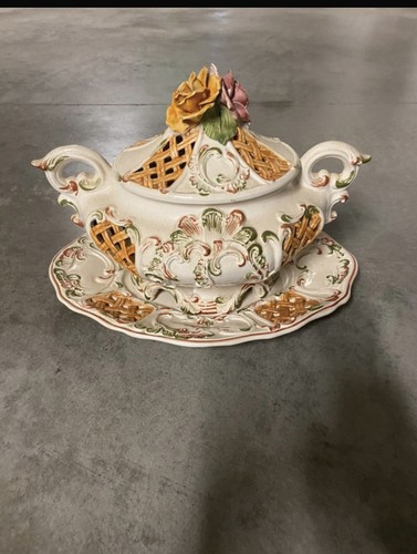 Soupière décorative vintage