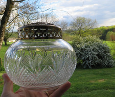 gros vase pic fleur en cristel