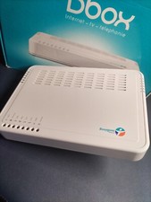BOX BOUYGUES MODEM BBOX FIBRE WIFI 6 + CABLE + NOTICE + CHARGEUR