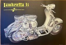 F. Lojacono - Poster - Lambretta Innocenti li- BID NOW! OFFER NOW
