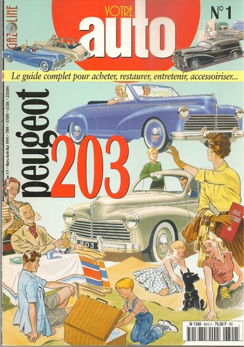 Gazoline peugeot 203 - gazoline, hs