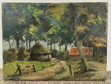 Huile sur toile École