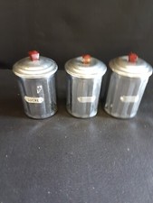 Serie de 3 pots à epices en