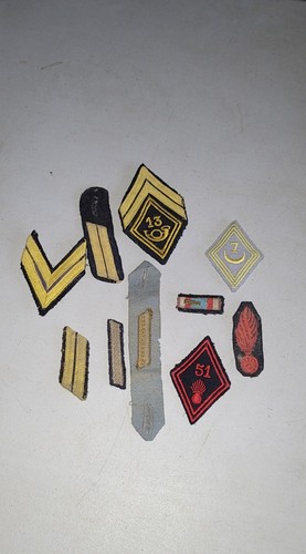 Lot insignes militaire - lot, ancien