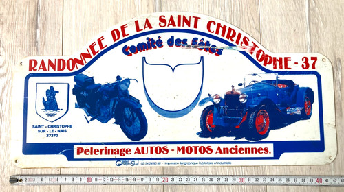 Plaque rallye motos et - de,