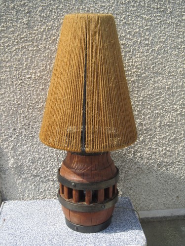Lampe brutaliste abat jours - lampe,