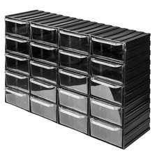 Boîte de rangement en plastique 20 tiroirs magasin de petites pièces