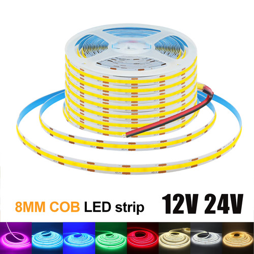 Ruban cob 320led 12v 24v - 320led/m,