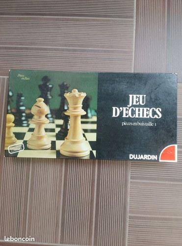 Jeu échec ancien dujardin - d',