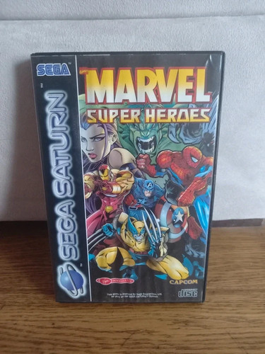 Jeux sega saturn marvel super - saturn,