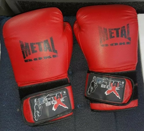 Paire gants boxe metal - gants, de