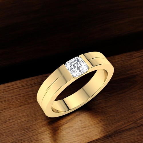 Bague diamant cultivé - diamant, en