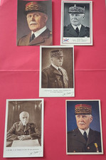 LOT DE 5 CARTES POSTALES