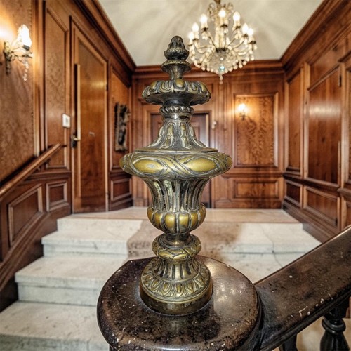Ancienne boule escalier en - boule,