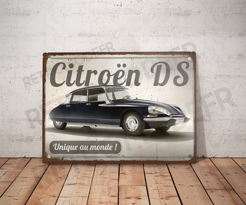 Plaque métal vintage citroen