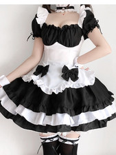 robe de maid cosplay avec