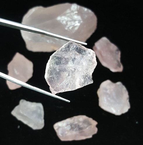 Quartz rose naturel - , opaque