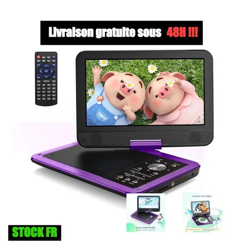 Lecteur dvd portable yoton - dvd,
