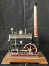 MACHINE A VAPEUR  HORIZONTALE BING ,  DAMPFMASCHINE, STEAM ENGINE