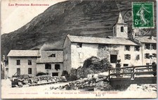 09 MERENS - vue sur l'eglise