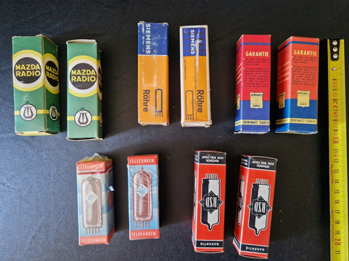 Ampoules poste radio - 10,