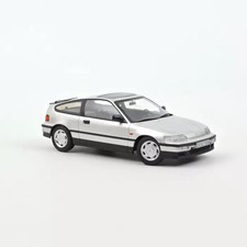 HONDA CRX 1990 Argent - 1:18