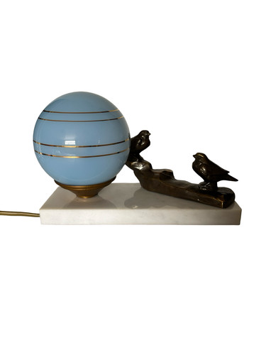 Lampe boule poser - art, déco