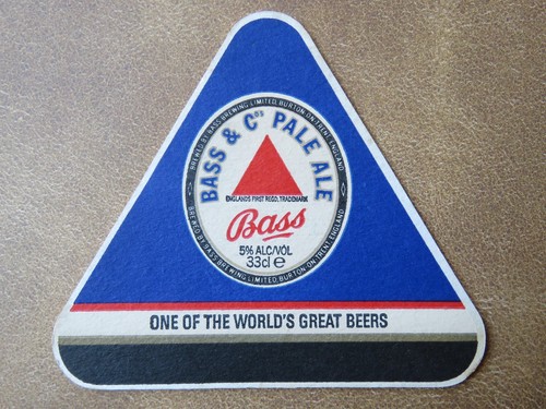 Unique triangle bière - triangle, dessous
