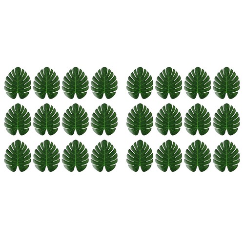 24x feuilles palmier - de,