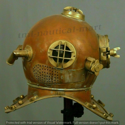 Casque plongée ancien 18 - de,