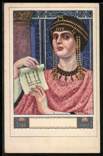 Carte postale artiste - carte, d'artiste