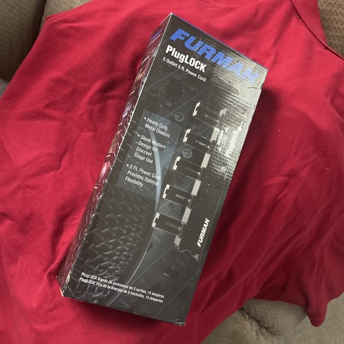 Furman pluglock outlet - pluglock, 5-outlet