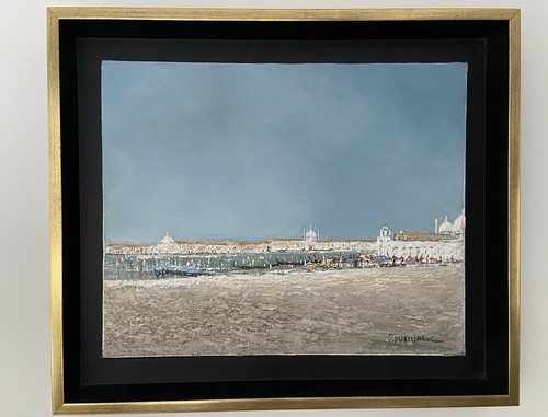 Venise huile sur - venise, joël